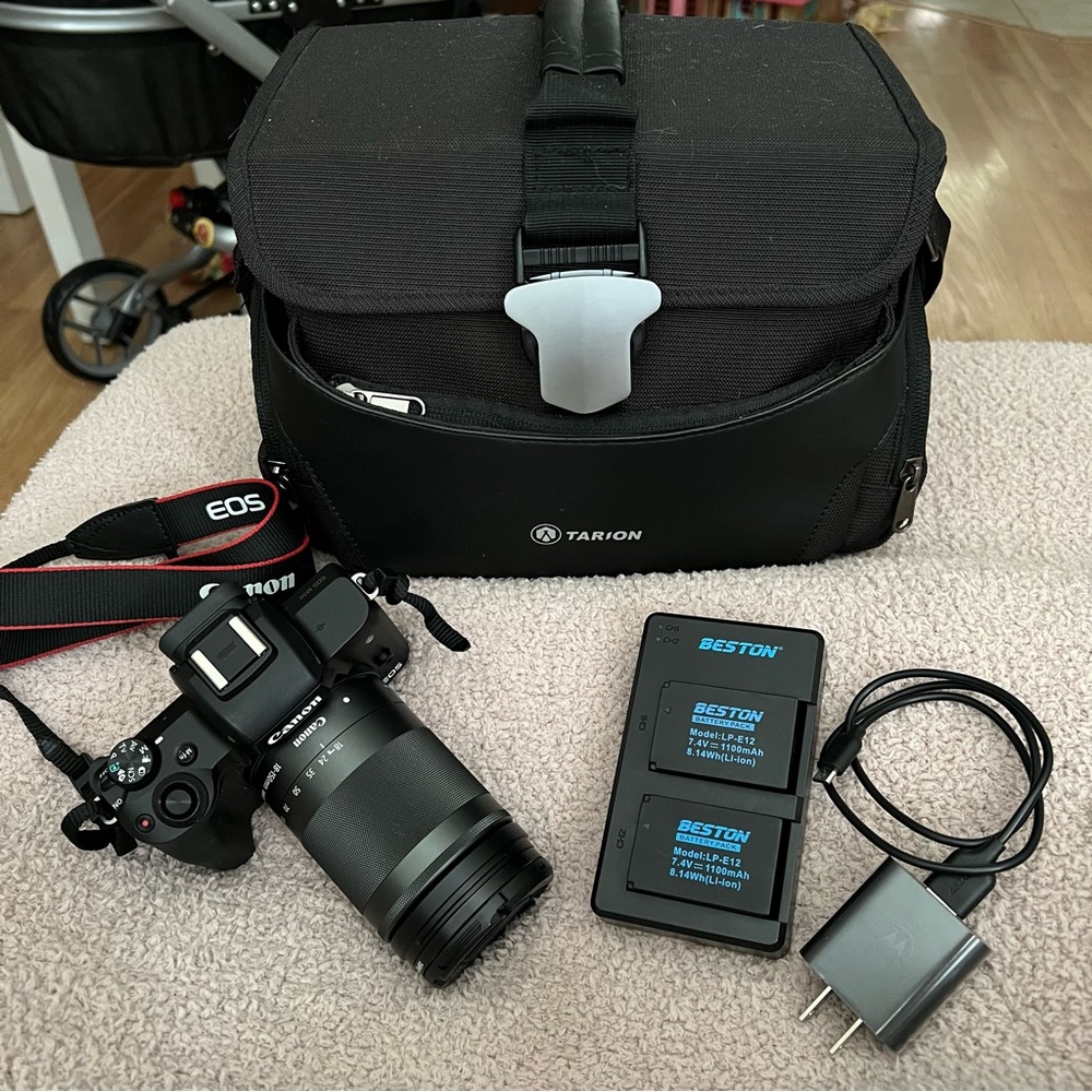 Canon EOS M50 Mirrorless Camera with EF-M 18-150mm Zoom Lens